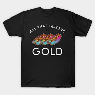 All That Glizzys is Gold Vaporwave Shakespeare T-Shirt